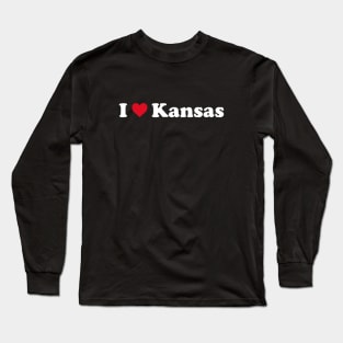I ❤️ Kansas Long Sleeve T-Shirt